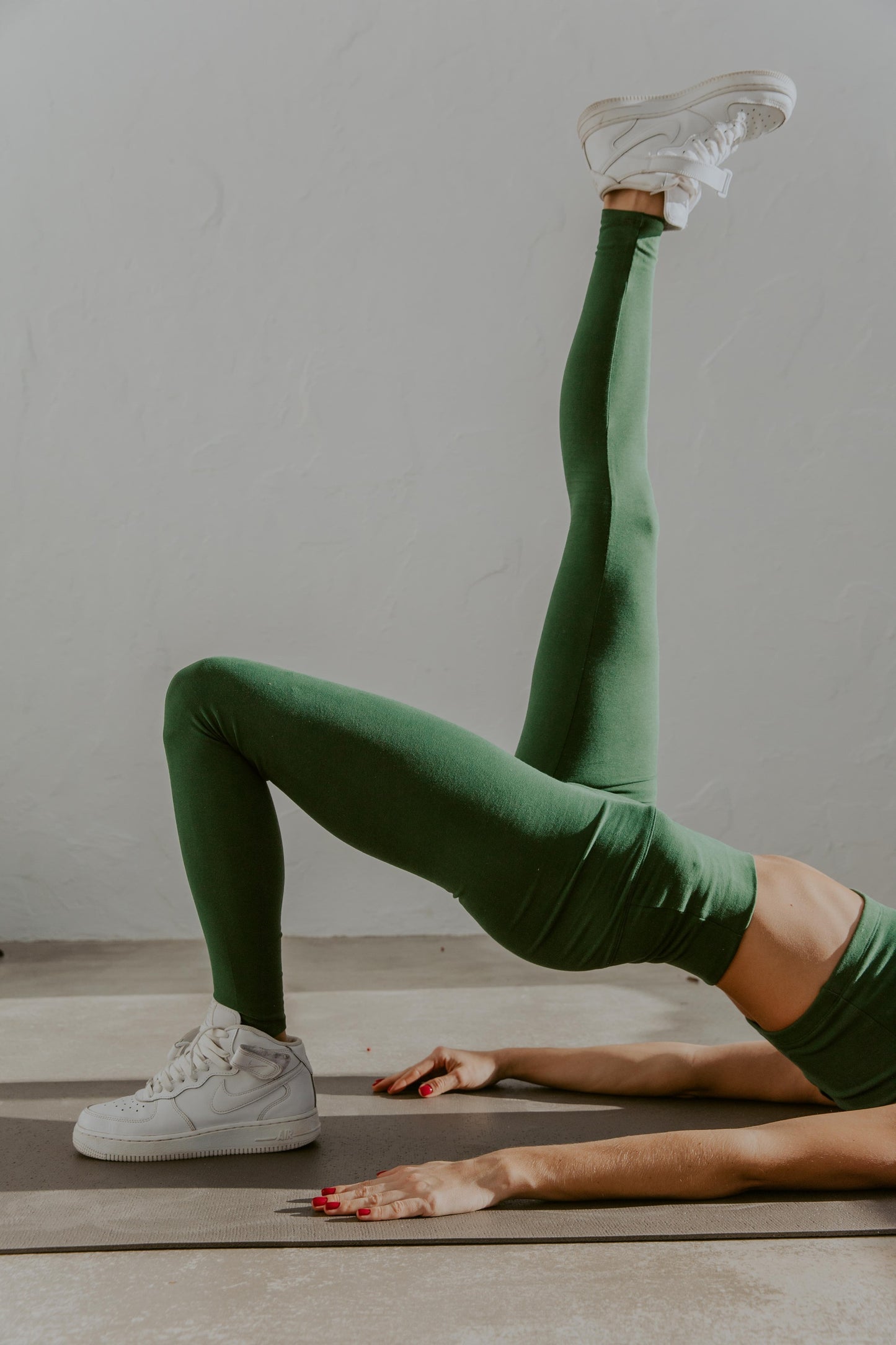 Yoga Leggins in Grün